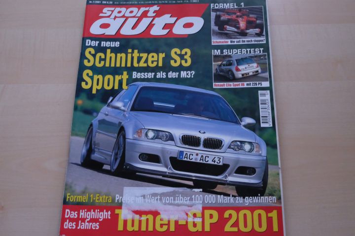 Deckblatt Sport Auto (07/2001)